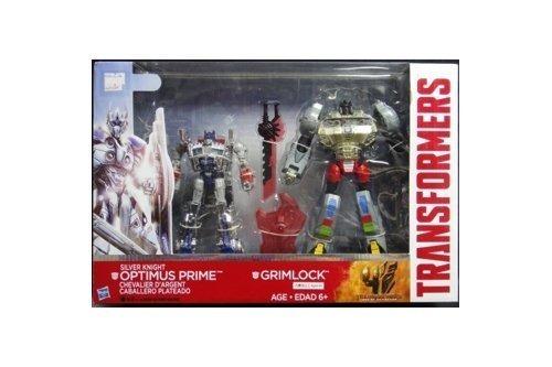 HASBRO Transformers Annihilation Century Optimus Prime Grimlock SILVERKNIGHT OPTIMUS PRIME GRIMLOCK 96633