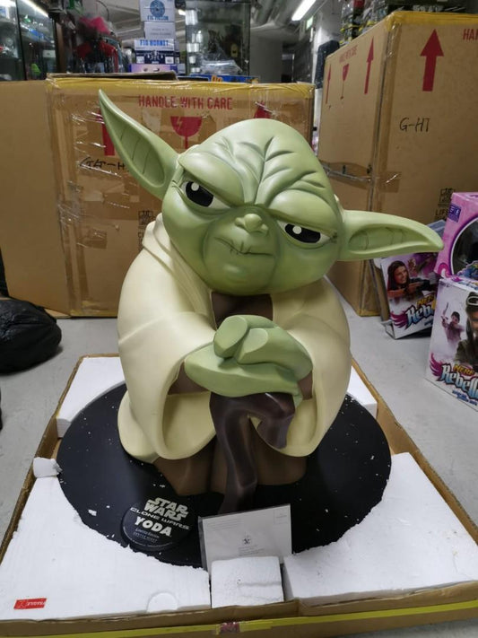 LIFE SIZE 1:1 CLONE WARS STAR WRAS YODA STATUE 1/1 LIFESIZE gentle giant