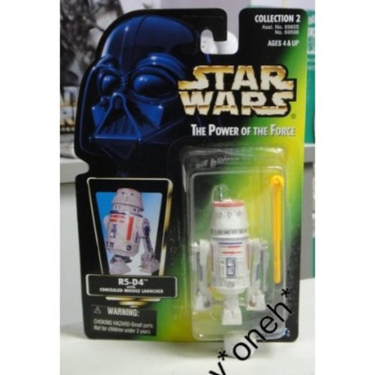 KENNER STAR WARS POTF R5-D4 WITH CONCEALED MISSILE LAUNCHER