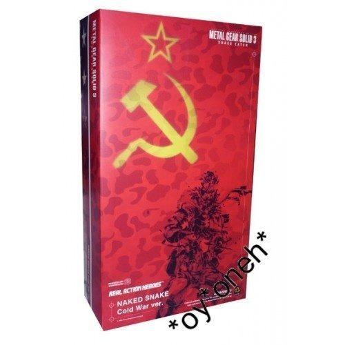 MEDICOM METAL GEAR SOLID 3 NAKED SNAKE 1:6 ACTION FIGURE COLD WAR VER