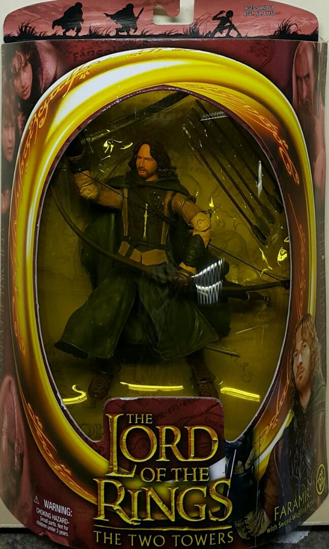 TOY BIZ 81151 THE LORD OF THE RINGS THE TWO TOWERS FARAMIR WITH SWORD-WIELDING ACTION 1113170402
