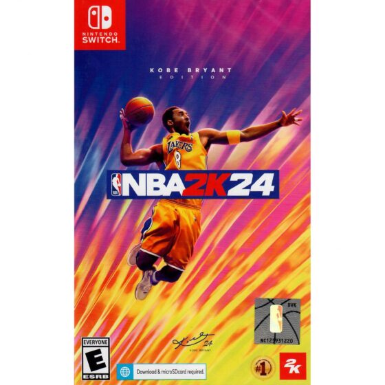 Nintendo Switch game NBA 2K24 Basketball 24