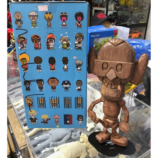 CRAZYSMILES KINDERGARDENER MICHAEL LAU 9" WOOD GARDENER 10TH ANNIVERSARY KG9W1110 108 ZEX FIGURE