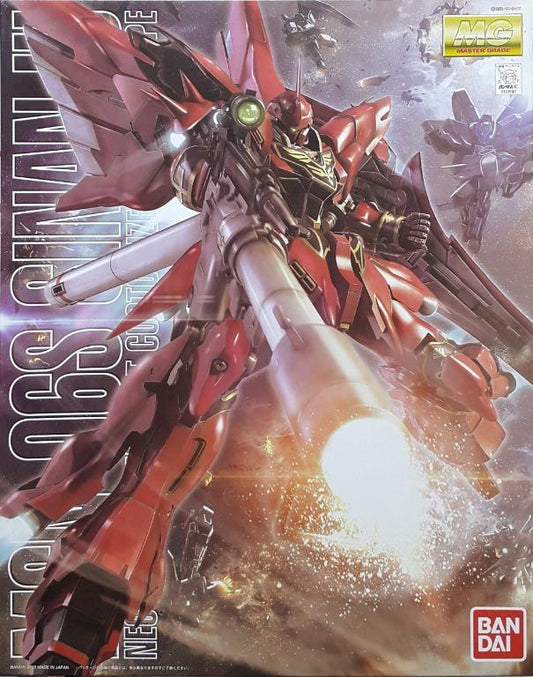 BANDAI 81597 MG Mobile Suit Gundam UC New Self-Defense New Type Human Dedicated Mobile Suit Sinanju Model Master Grade 1/100 MOBILE SUIT GUNDAM UNICORN FULL FRONTAL MSN-06S SINANJU NEO ZEON MOBILE SUIT CUSTOMIZED FOR NEWTYPE PLASTIC MODEL KIT