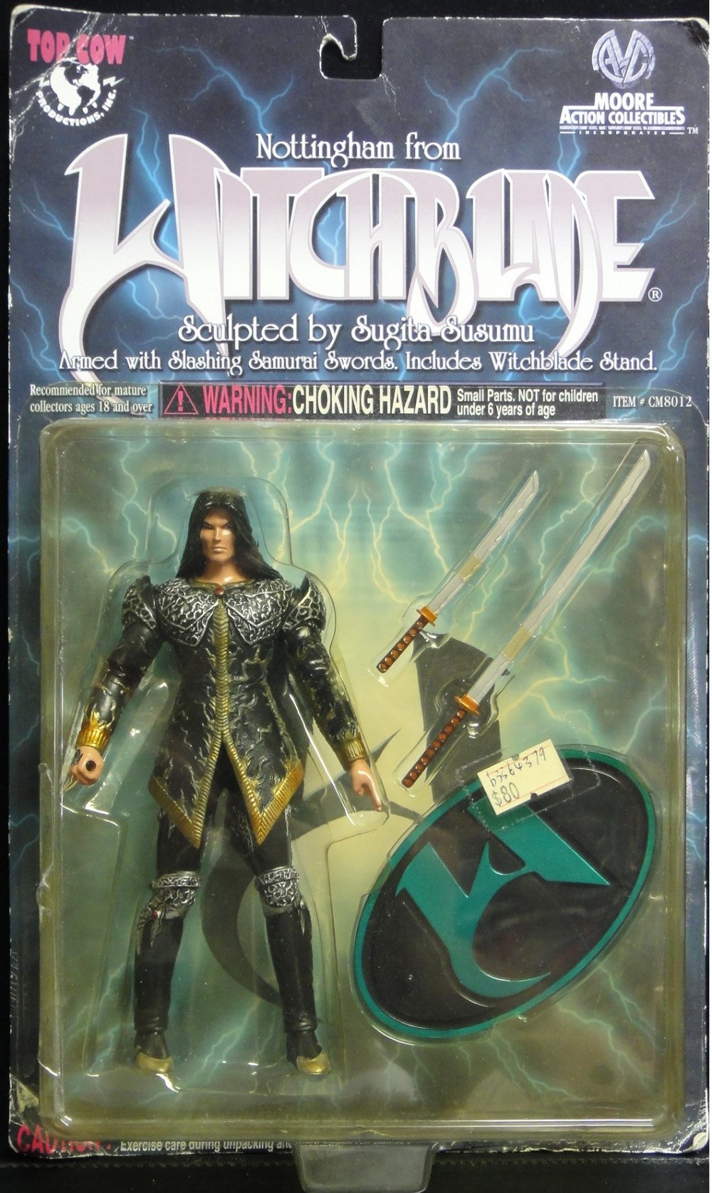 TOP COW MOORE ACTION COLLECTIBLES NOTTINGHAM FROM WITCHBLADE CM8012