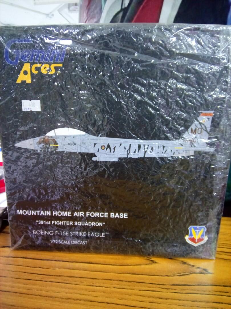 1/72 Mountain Home Air Horce Base "391st Fighter Squadron" Complete GeminiAces PA0