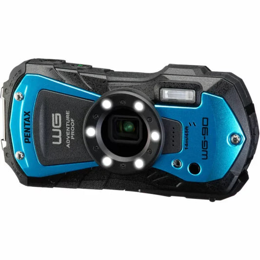 Pentax WG-90 Camera (Blue)