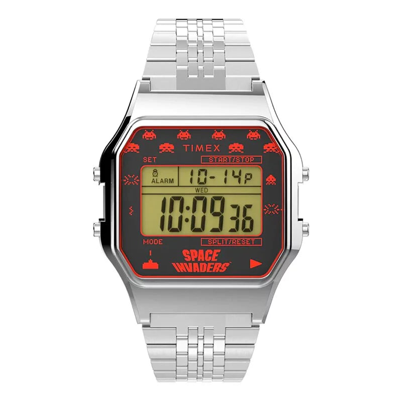 Timex Vintage T80 x Space Invaders 34mm TW2V30000