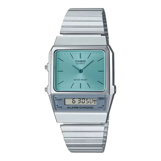 Casio AQ-800EC-2A Blue Dual Time Watch