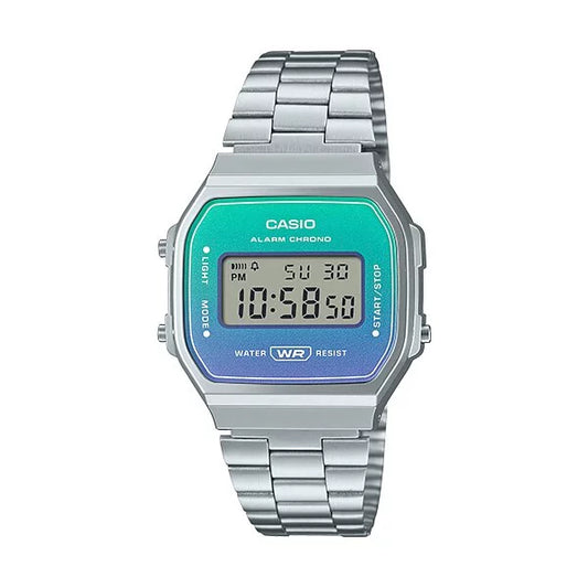 Casio A168WER-2A Graduated Hues Digital Vintage Watch
