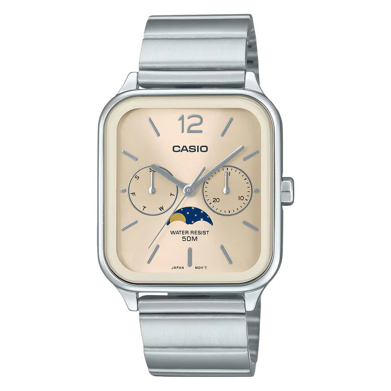 CASIO MTP-M305D-9A Quartz Moonphases Watch