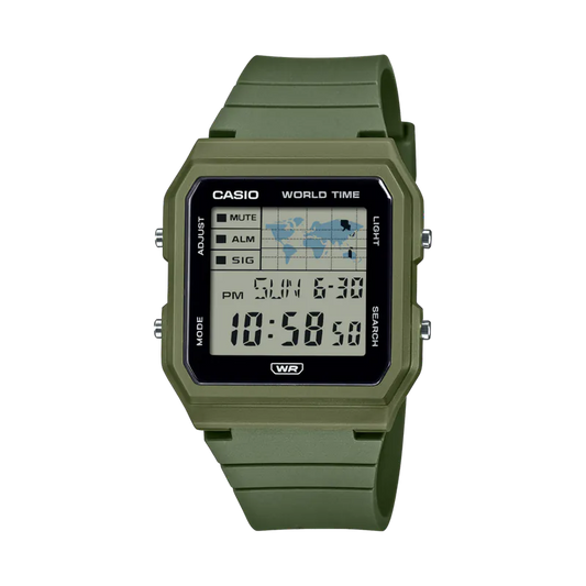Casio Retro Vintage Series World Map Digital Watch LF-30W-3A