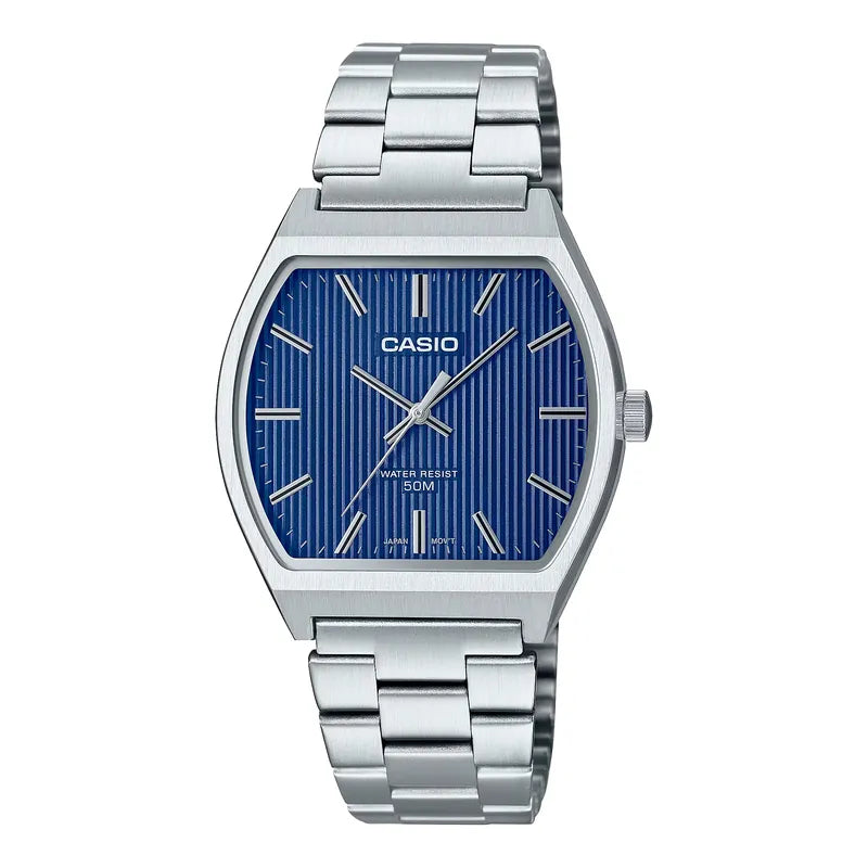 Casio MTP-B140D-2A 35.5mm Blue Dial Quartz Watch
