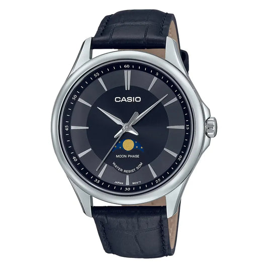 Casio MTP-M100L-1A 41mm Quartz Moonphases Watch