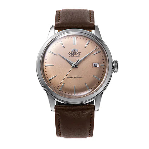 Orient Bambino 38mm Limited Edition Leather Watch RA-AC0M15Y