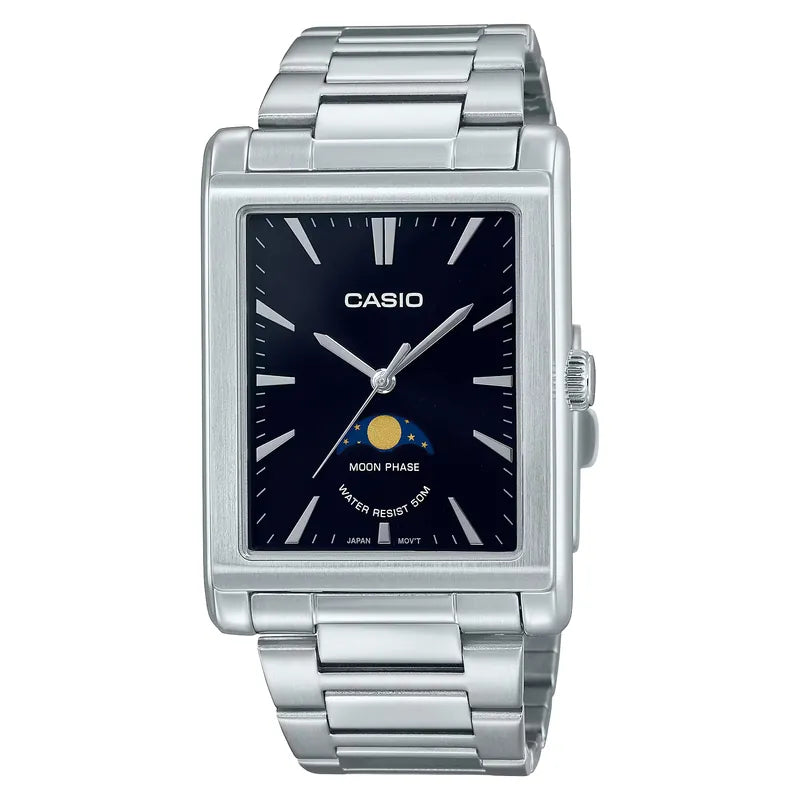 Casio MTP-M105D-1A Quartz Moonphases Watch