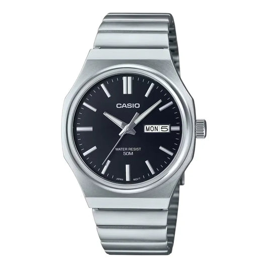 Casio MTP-E735D-1AV 37.5mm Stainless Steel Quartz Watch