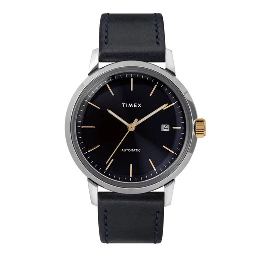 Timex Marlin Automatic 40mm Leather Watch TW2T23100