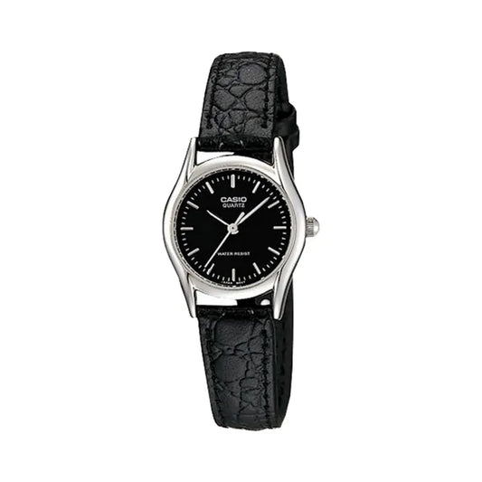 Casio LTP-1094E-1A 23mm Ladies Leather Strap Vintage Watch