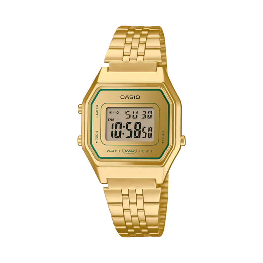 CASIO LA680WEGV-9A Ladies Gold Digital Vintage Watch