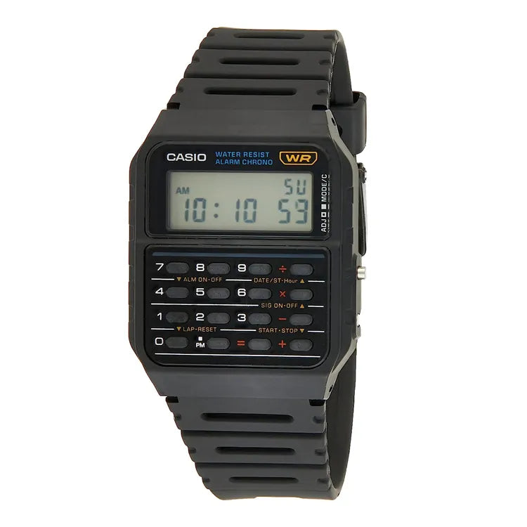 Casio CA-53W-1Z Vintage Calculator Digital Watch Back To the Future