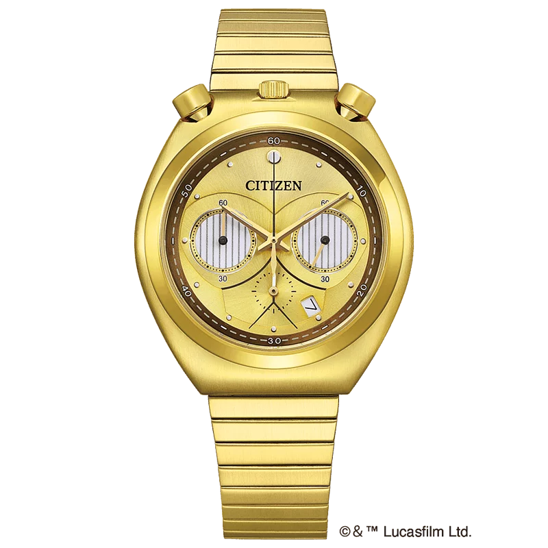 CITIZEN AN3662-51W Star Wars C-3PO Tsuno Chrono Bullhead