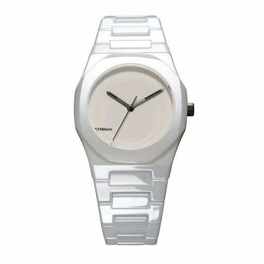 D1 Milano Ceramic Pure White 37mm CEBU02