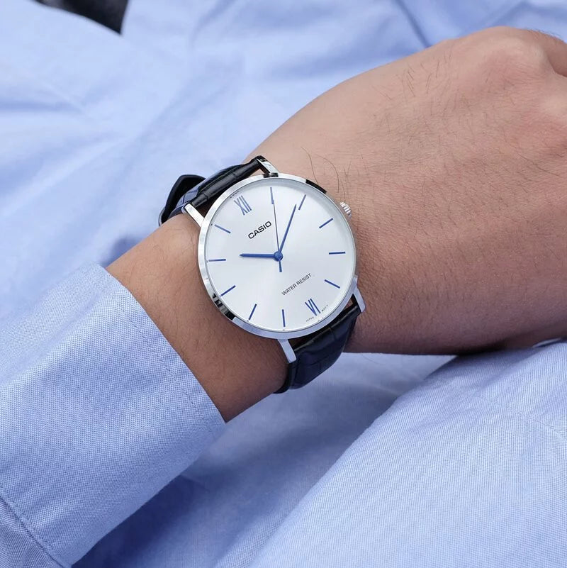 Casio MTP-VT01L-7B1 / LTP-VT01L-7B1 Analog Leather Watch