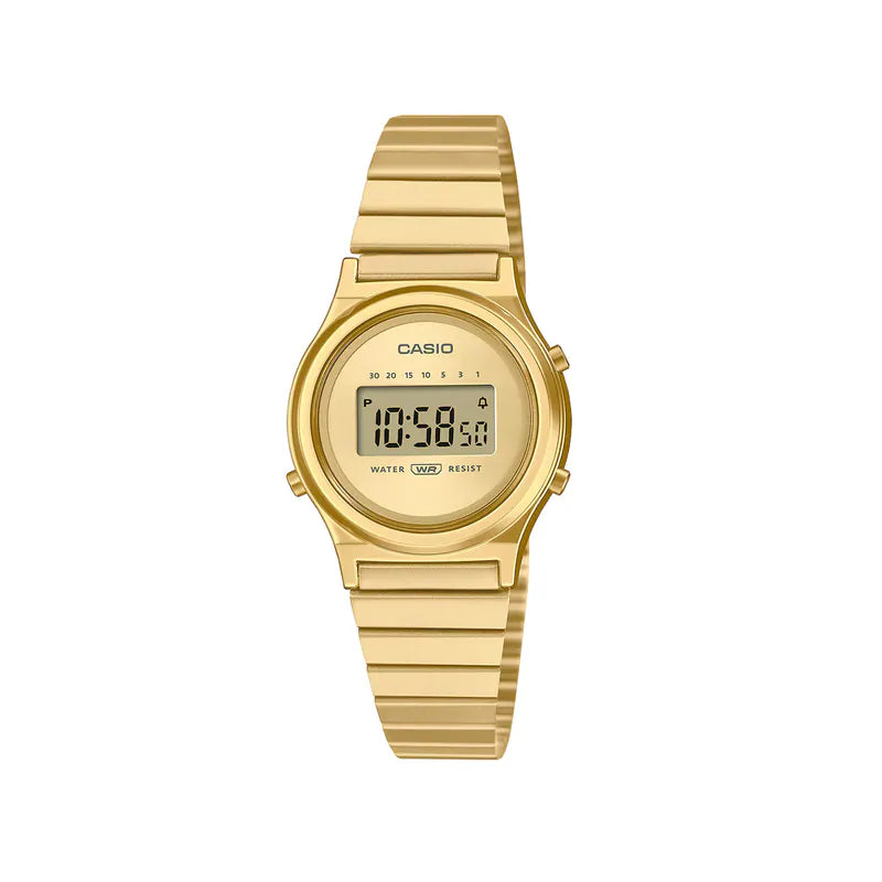 CASIO LA700WEG-9A Ladies Gold Digital Vintage Watch