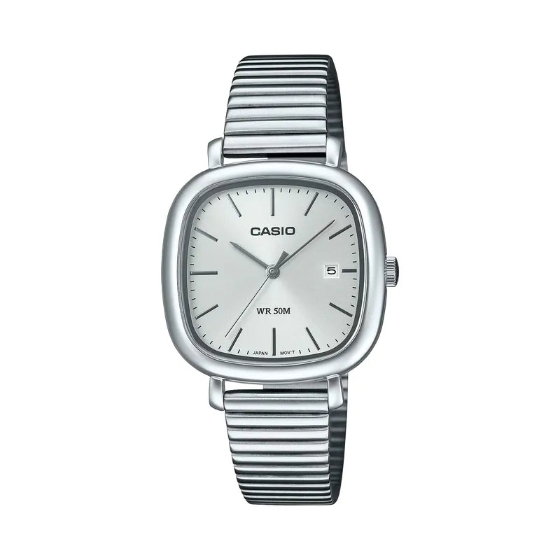 CASIO LTP-B166D-7A 30mm Silver Ladies Quartz Watch