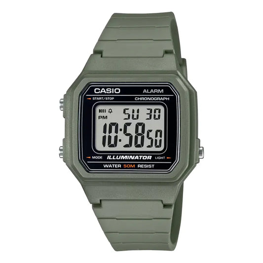 Casio W-217H-3A Digital Vintage Watch