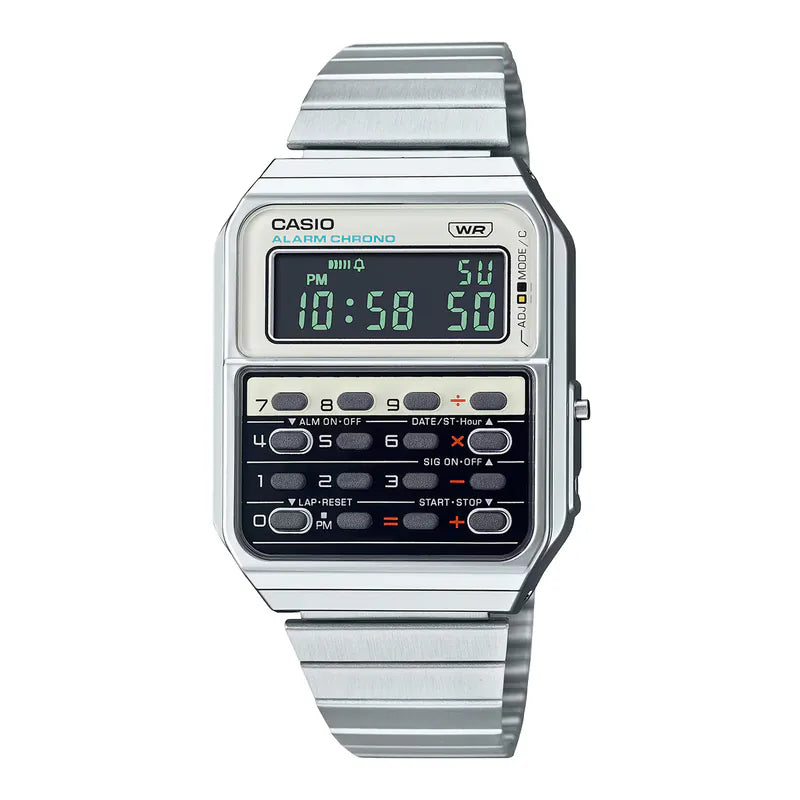 CASIO Retro Vintage Series Digital Calculator Watch CA-500WE-7B