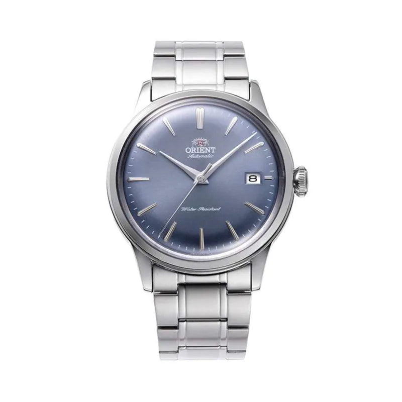 Orient Bambino 38mm Blue Dial Metal Strap RA-AC0M10L30B