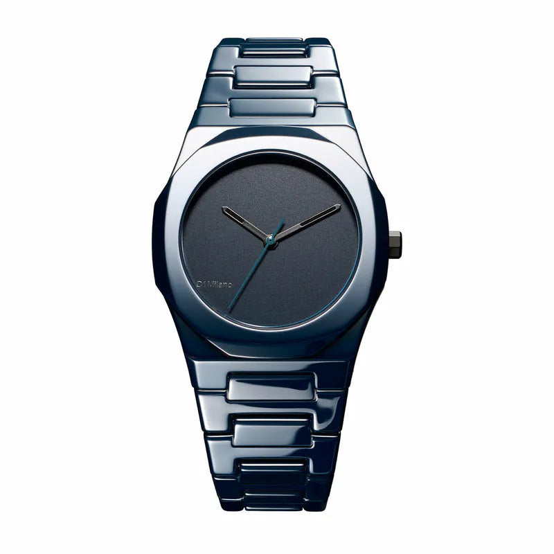 D1 Milano Ceramic Pure Blue 37mm CEBU03