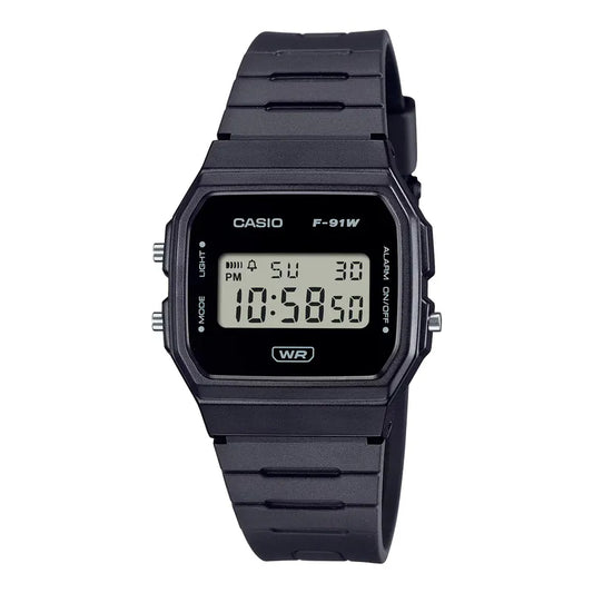Casio F-91WB-1A Boy Size Digital Vintage Watch