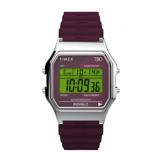 Timex T80 Digital Watch 34mm TW2V41300