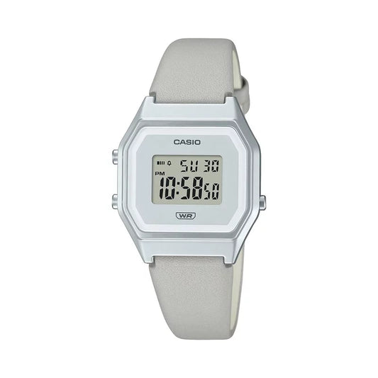 Casio LA680WEL-8 Ladies Digital Vintage Leather Watch