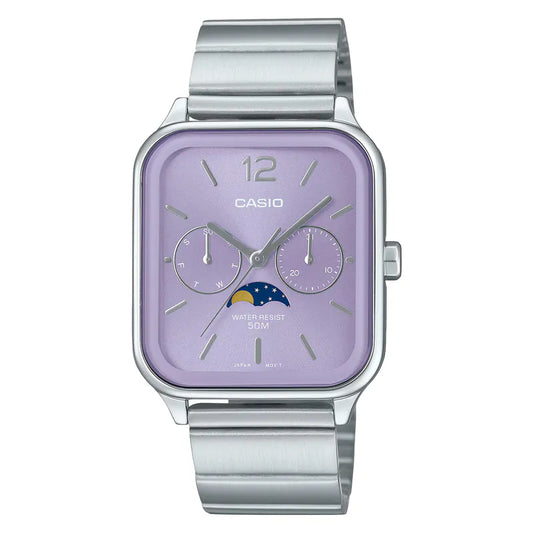 CASIO MTP-M305D-6A Quartz Moonphases Watch