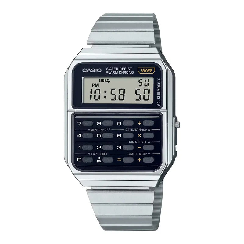 Casio Retro Vintage Series Digital Calculator Watch CA-500WE-1A