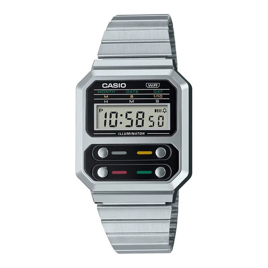 Casio Retro Vintage Series Digital Watch A100WE-1A