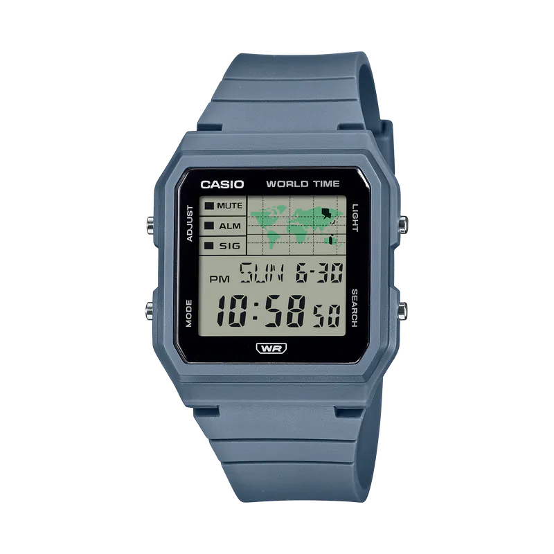 Casio Retro Vintage Series World Map Digital Watch LF-30W-2A