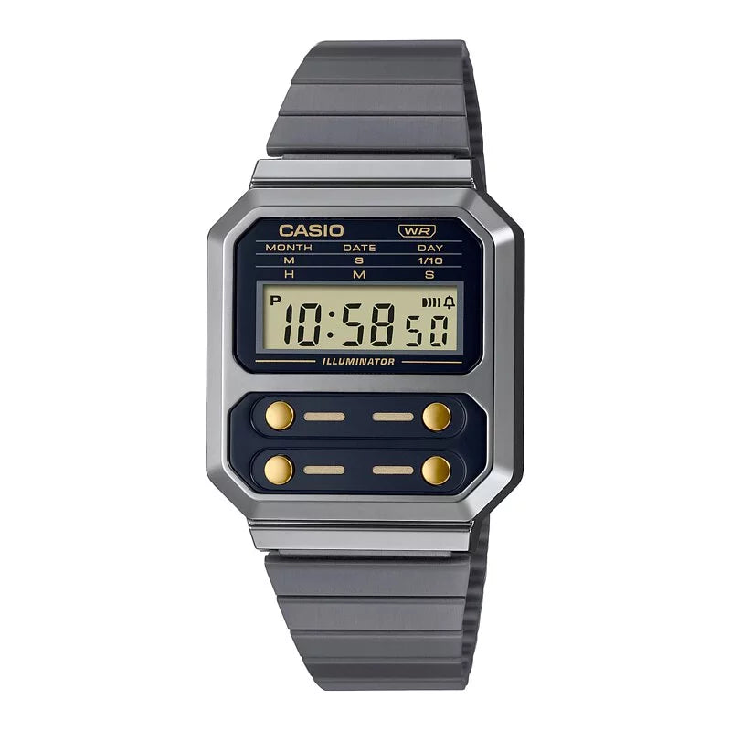 Casio Retro Vintage Series Digital Watch A100WEGG-1A2