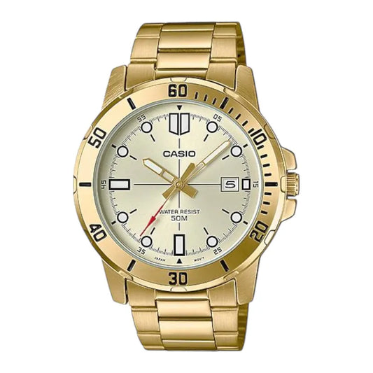 Casio MTP-VD01G-9B 43mm Analog Watch