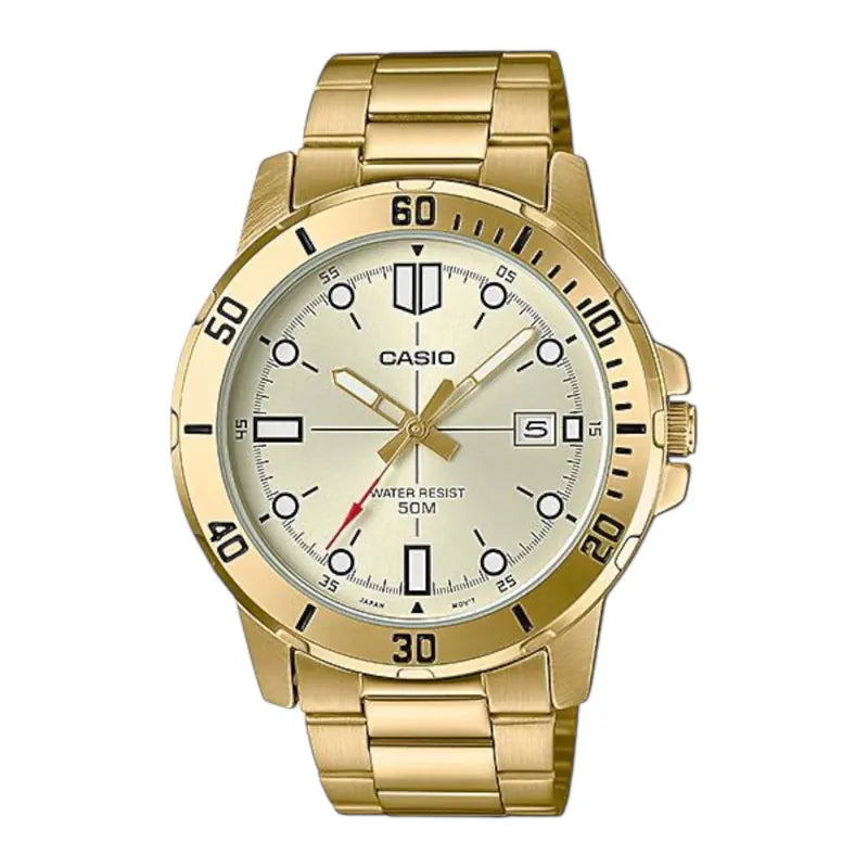 Casio MTP-VD01G-9B 43mm Analog Watch
