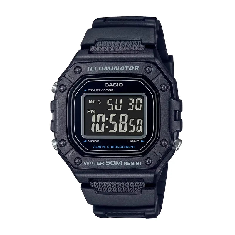 Casio W-218H-1B Digital Watch
