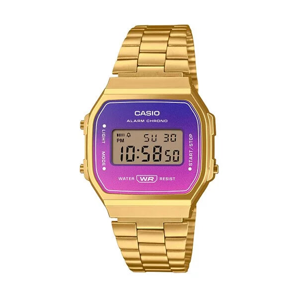 Casio A168WERG-2A Graduated Hues Digital Vintage Watch