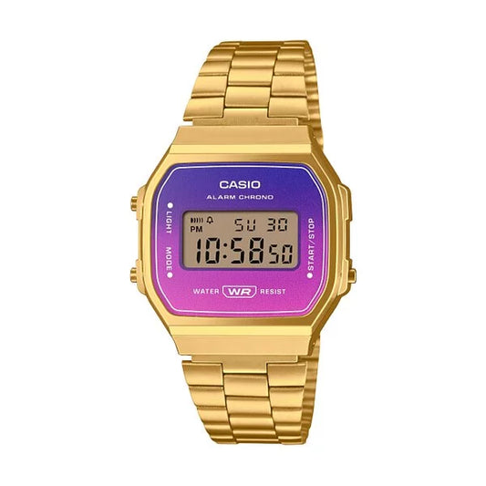 Casio A168WERG-2A Graduated Hues Digital Vintage Watch