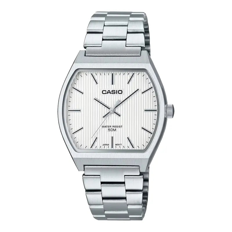Casio MTP-B140D-7A 35.5mm Silver Quartz Watch
