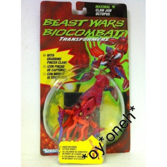 KENNER 42103 TRANSFORMERS BEAST WARS MAXIMAL CLAW JAW OCTOPUS