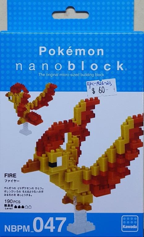KAWADA 21383 Pokemon NANOBLOCK NBPM-047 LEVEL 3 FIRE